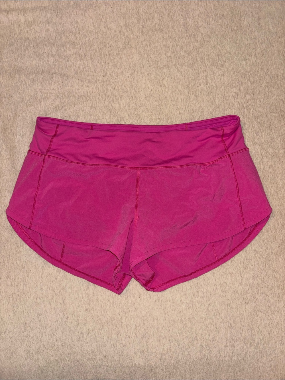 Lululemon Speed Up Low-Rise 2.5 - Deep Fuchsia
